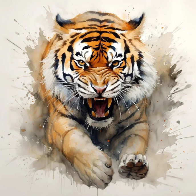 Diamond Painting Tiger*