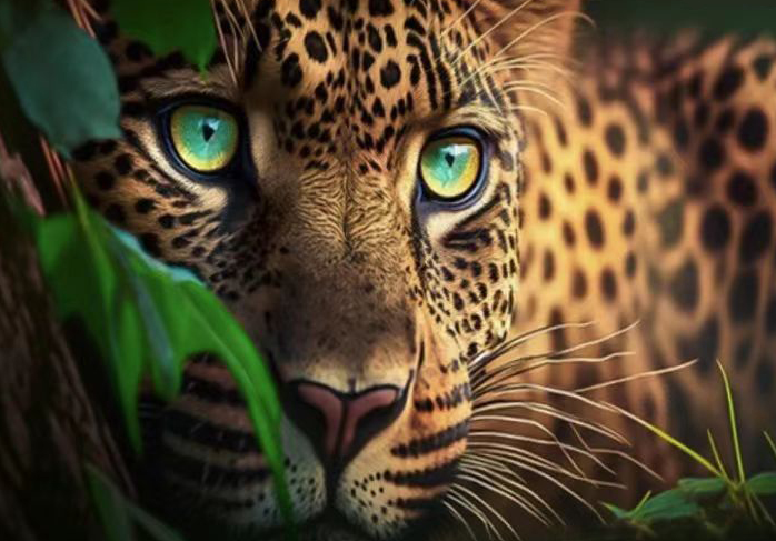 Diamond Painting Leopard*