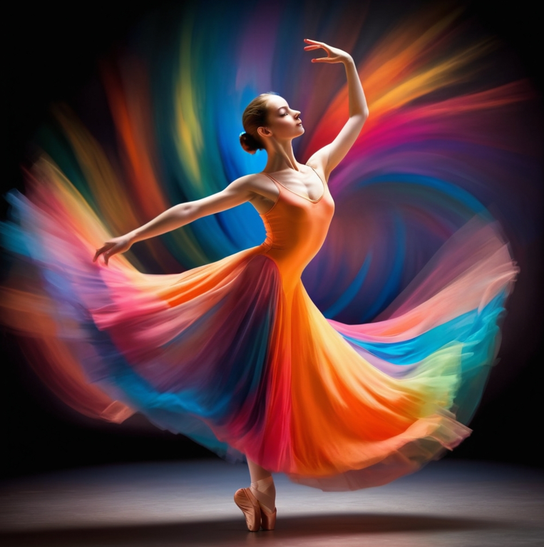 Diamond Painting Ballet Dancers Colors*