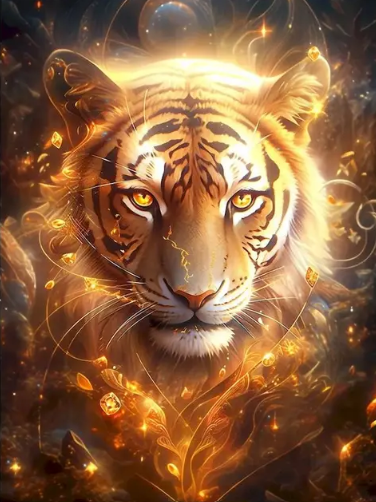 Diamond Painting Tiger*