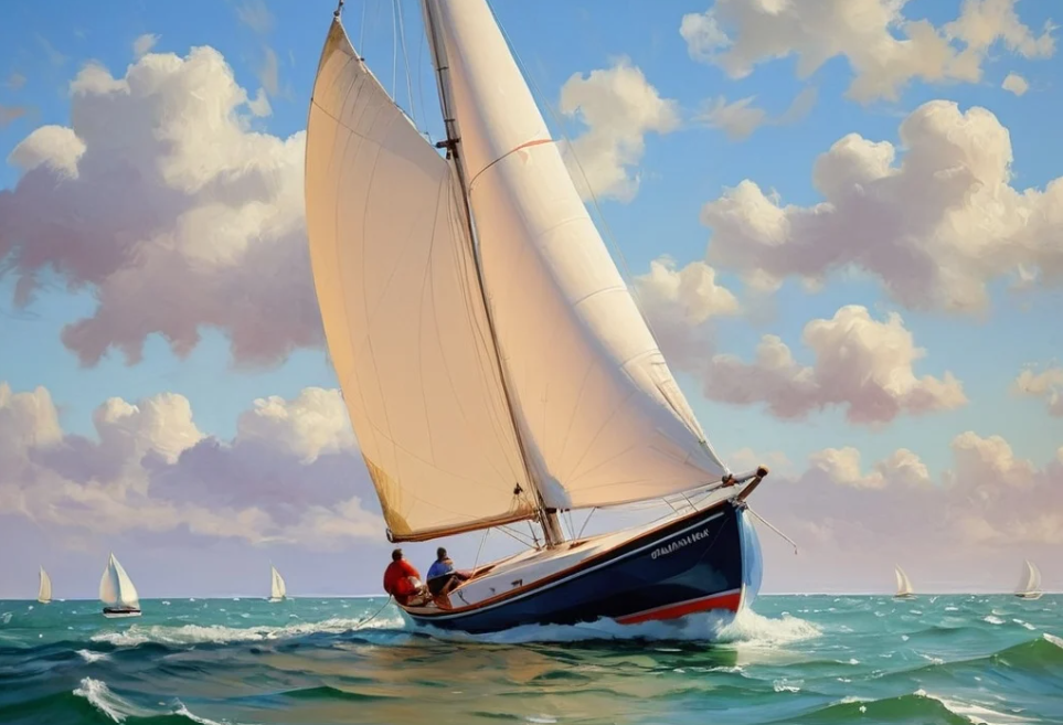 Diamond Painting Ocean Sailing*