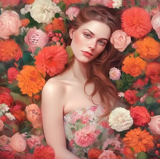 Diamond Painting Beauty Flowers