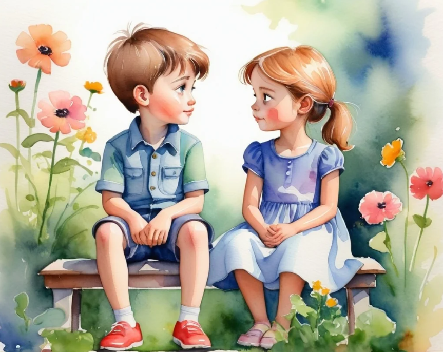 Diamond Painting Boy And Girl*