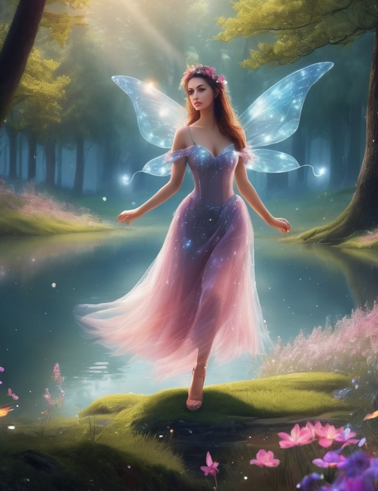 Diamond Painting Forest Fairy*