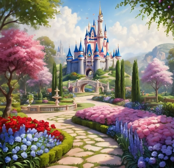 Diamond Painting Fairytale Castle*