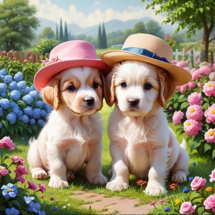 Diamond Painting Valpar I Hatt*