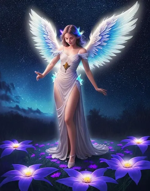 Diamond Painting Glowing Angel*