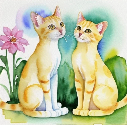 Diamond Painting Cats Painting*