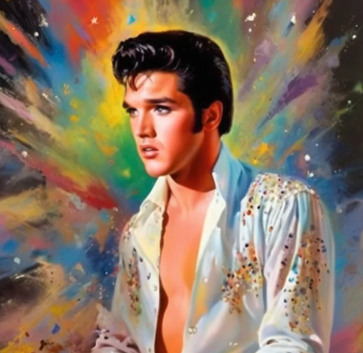 Diamond Painting Elvis*