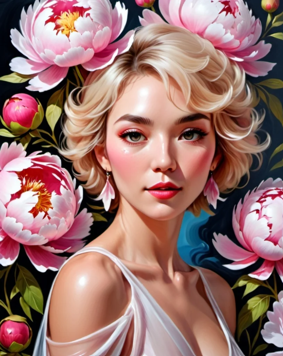 Diamond Painting Peony Beauty*