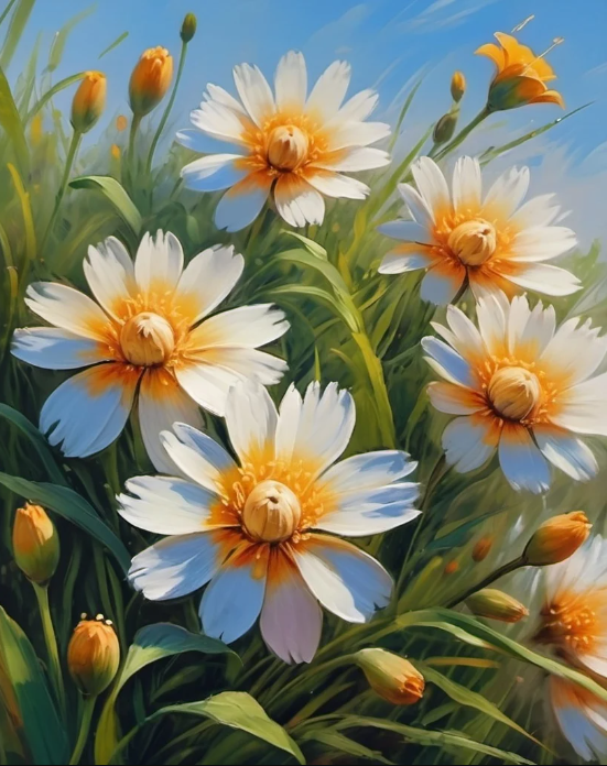 Diamond Painting Blommor*