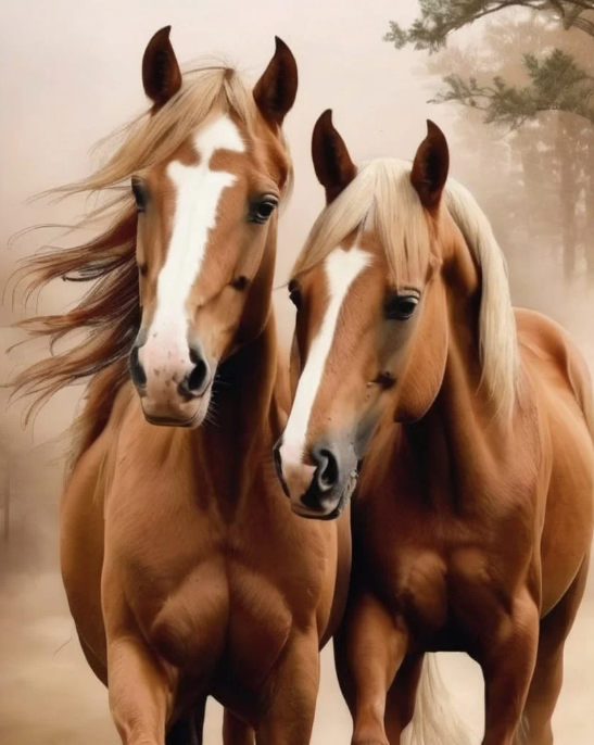 Diamond Painting Hästar