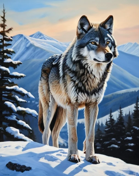 Diamond Painting Varg