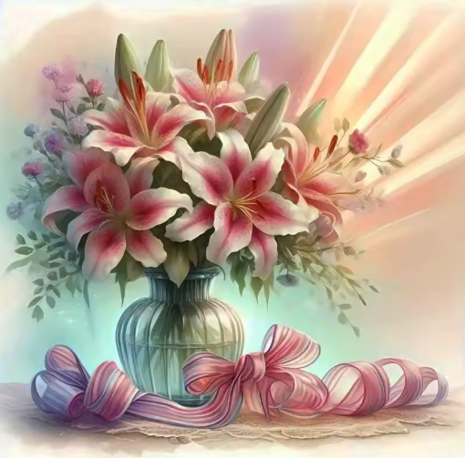 Diamond Painting Lilyflowers