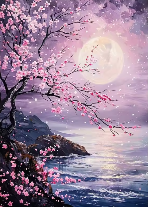 Diamond Painting Moonshine