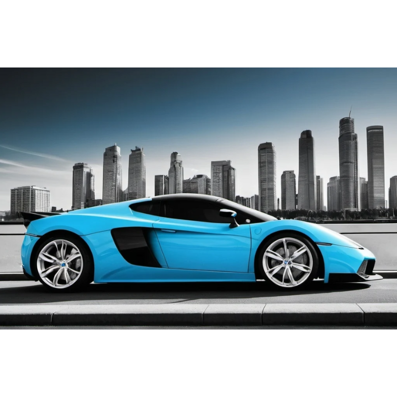 Diamond Painting Big City Sportcar