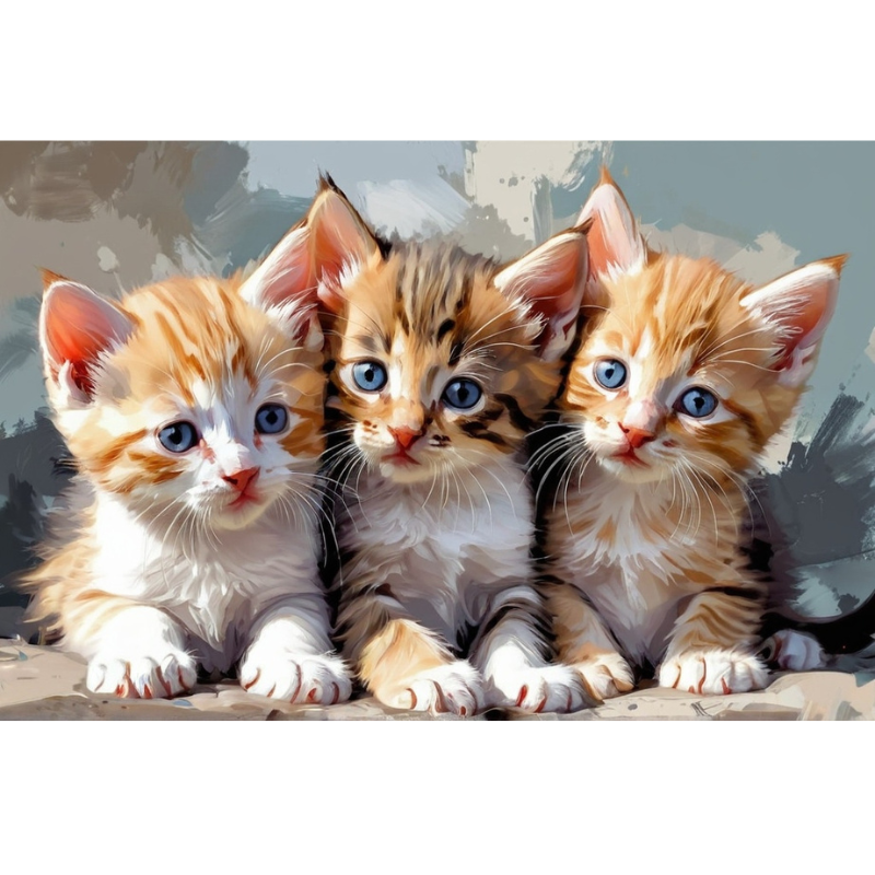 Diamond Painting Kittens*