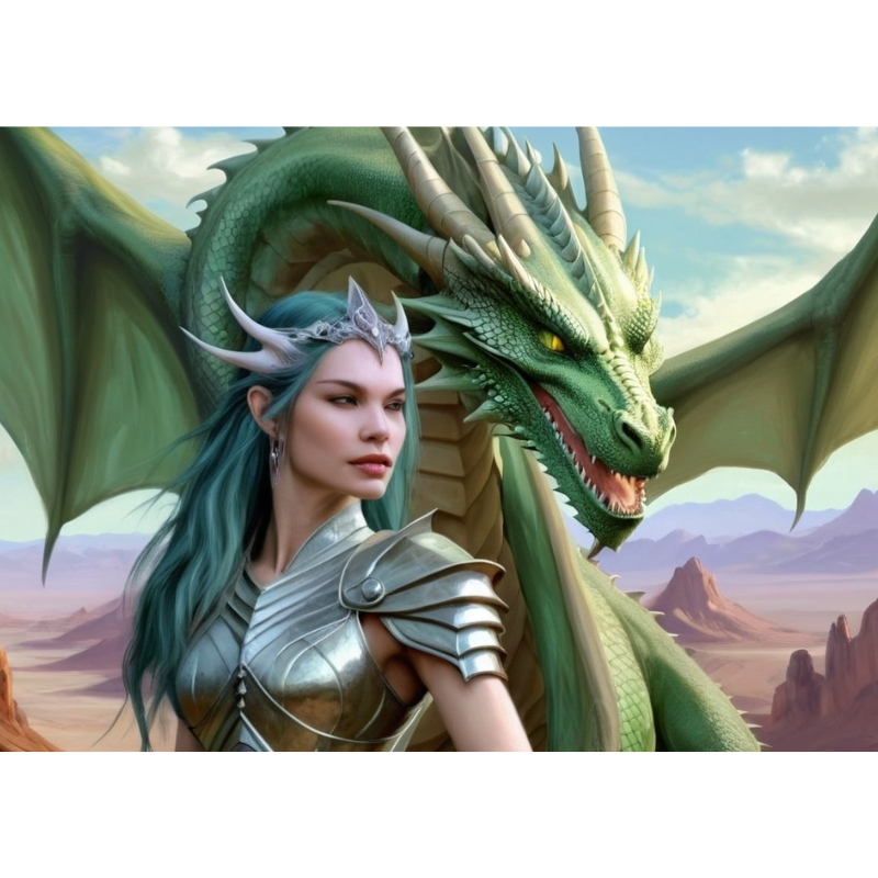 Diamond Painting Dragon Mother*