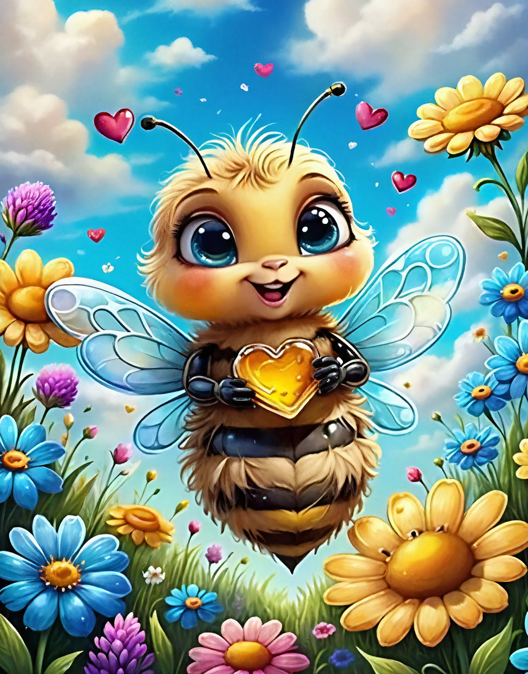 Diamond Painting Lovely Bee