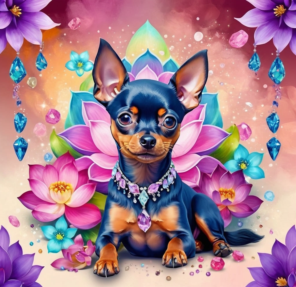 Diamond Painting Chrystal Chihuahua