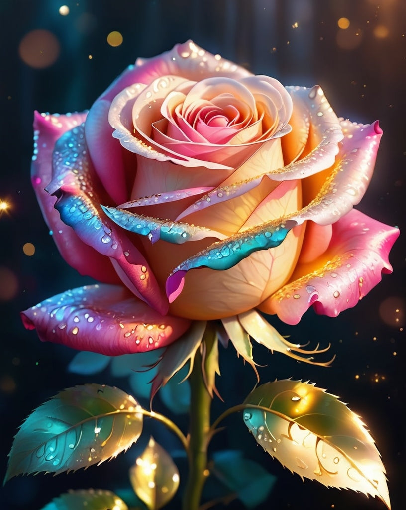 Diamond Painting Rose