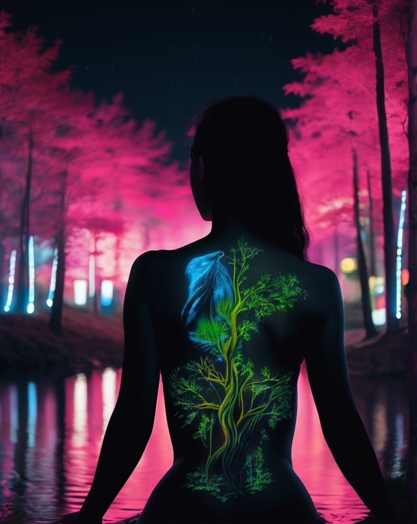 Diamond Painting Woman Nature