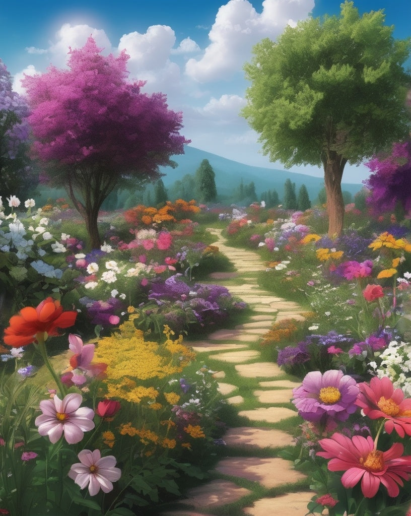 Diamond Painting Flower Nature*