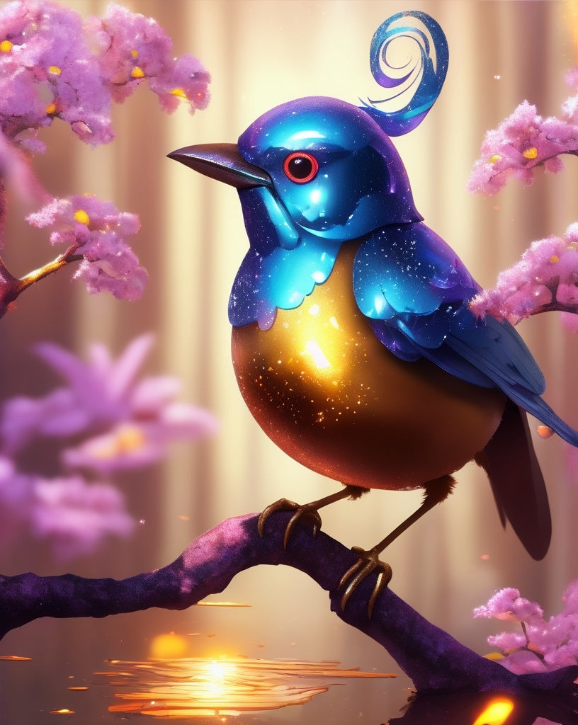 Diamond Painting Fantacy Bird*