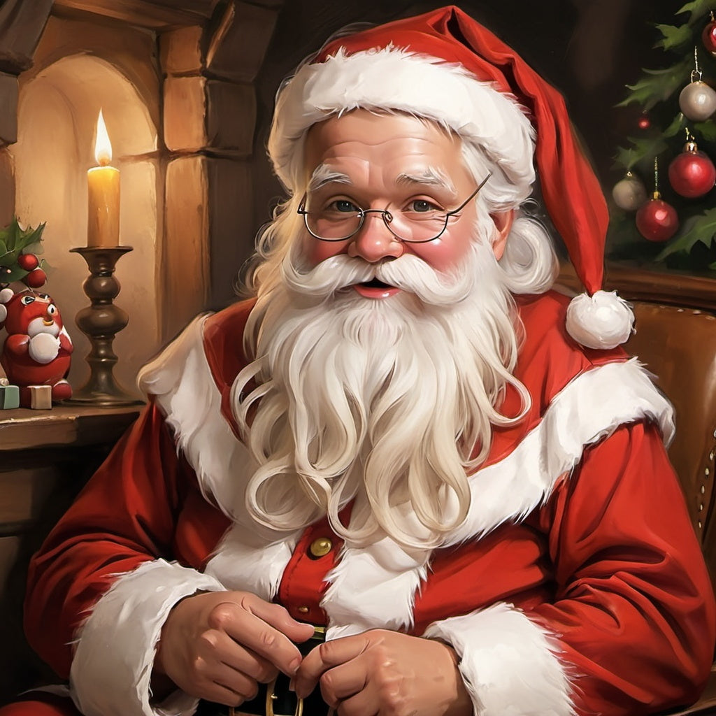 Diamond Painting Santa