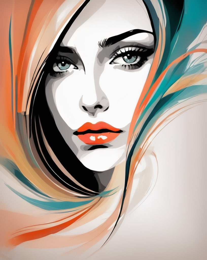 Diamond Painting Woman Abstract*