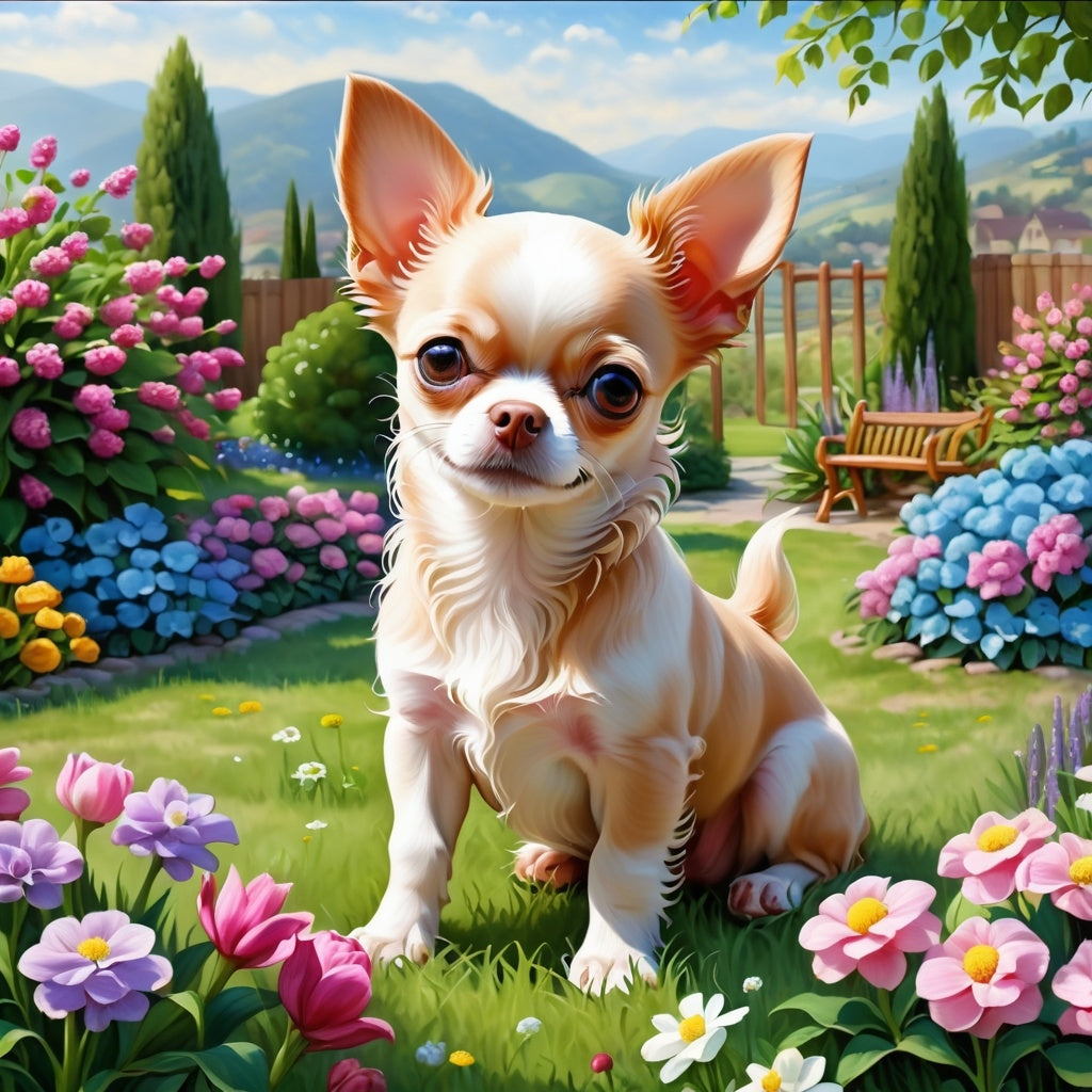 Diamond Painting Chihuahua*