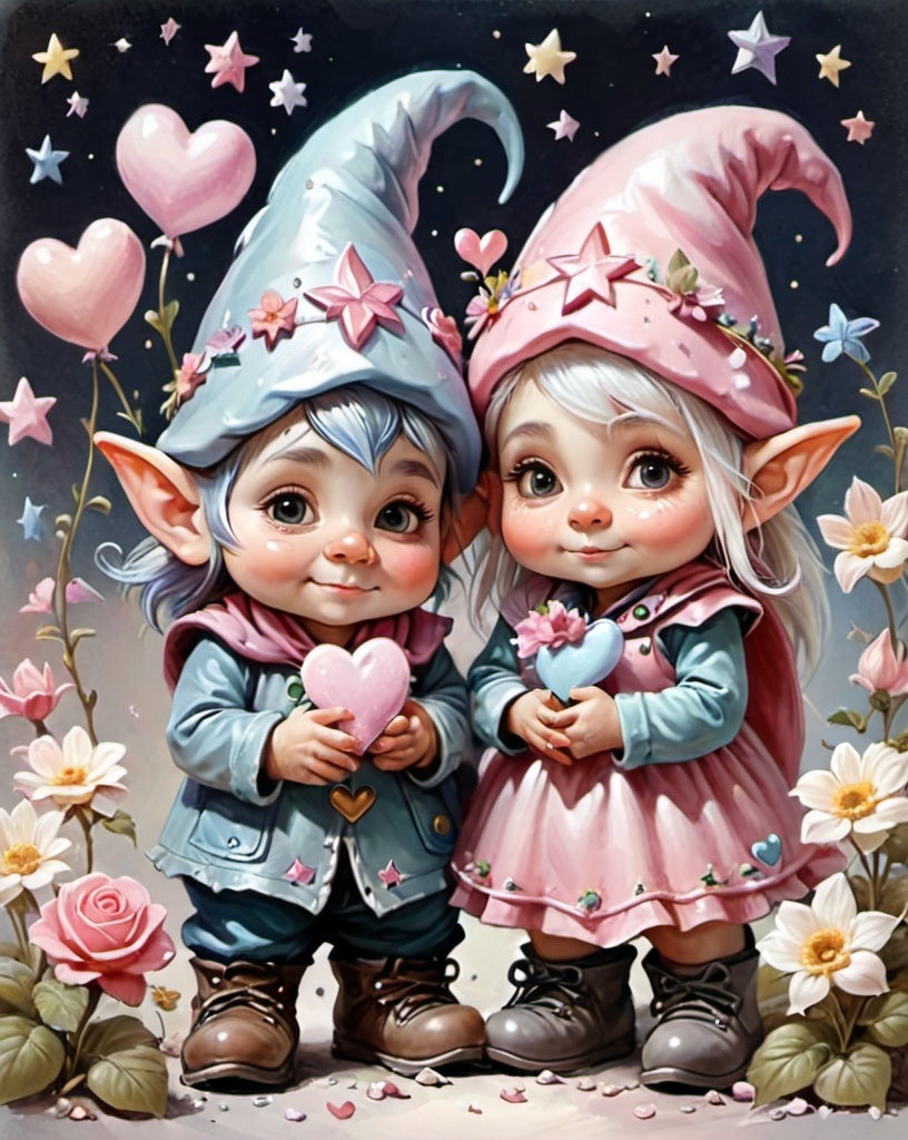 Diamond Painting Cute Gnomes