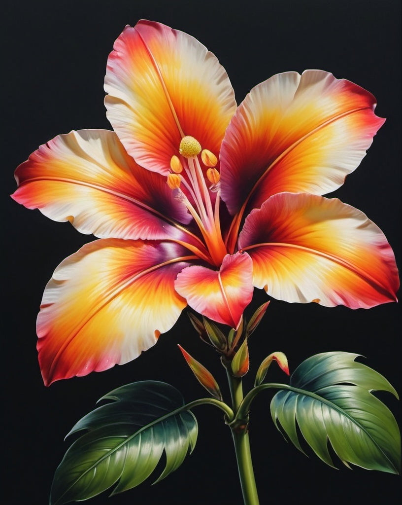 Diamond Painting Exotisk Blomma