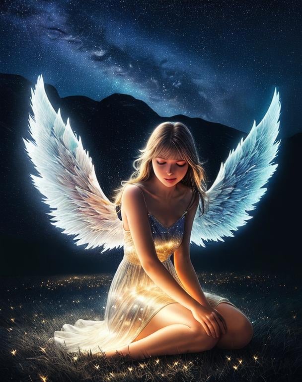 Diamond Painting Night Angel*