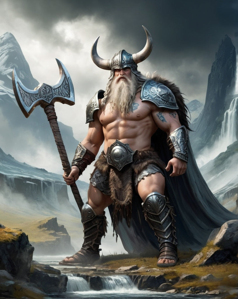 Diamond Painting Viking God