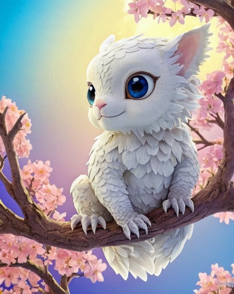 Diamond Painting Tree Dragon*