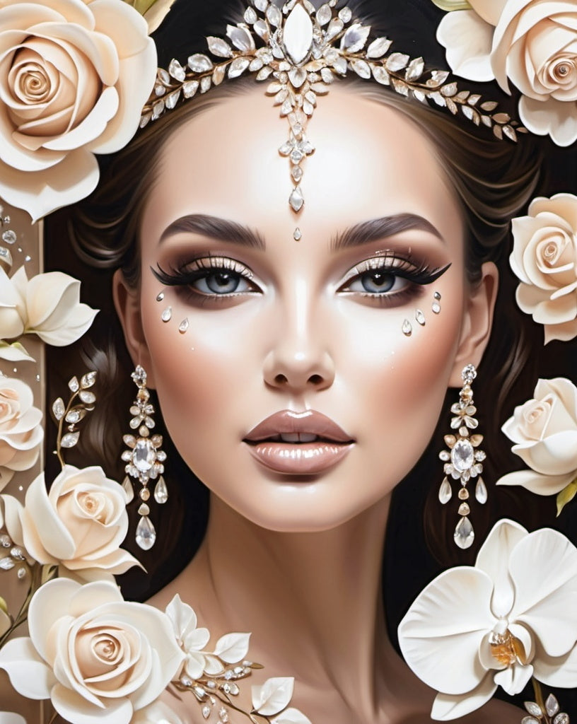 Diamond Painting Beauty And Roses