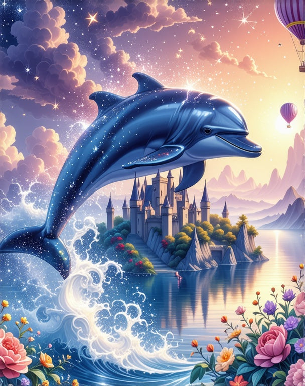 Diamond Painting Dolphin Fantacy Land