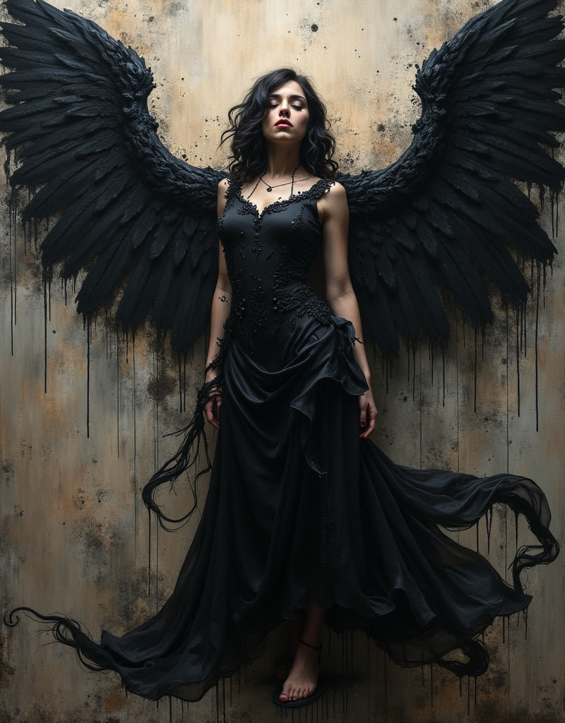 Diamond Painting Fallen Angel