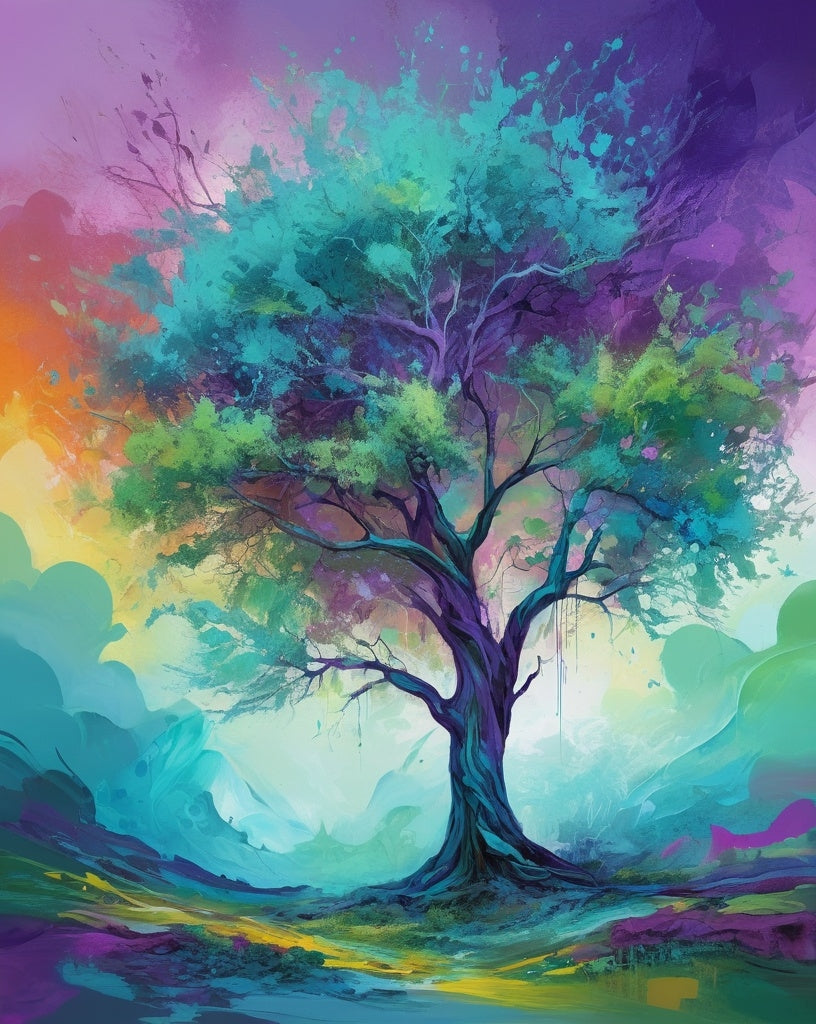 Diamond Painting Tree