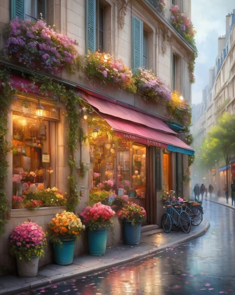 Diamond Painting Flower Shop*