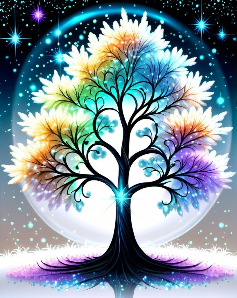 Diamond Painting Fantacy Tree