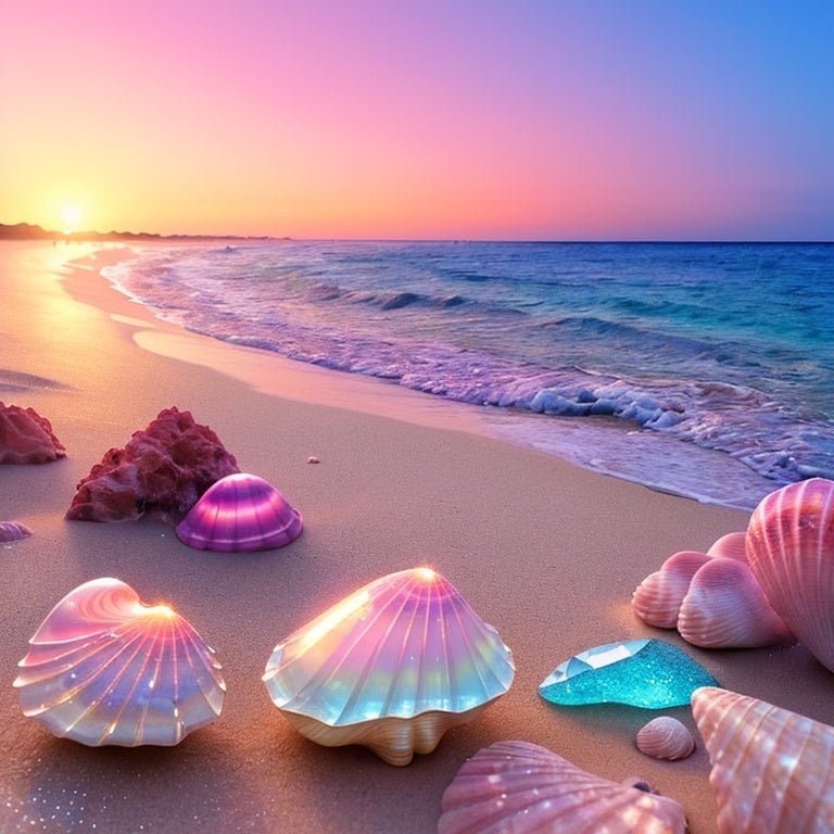 Diamond Painting Chrystal Seashells