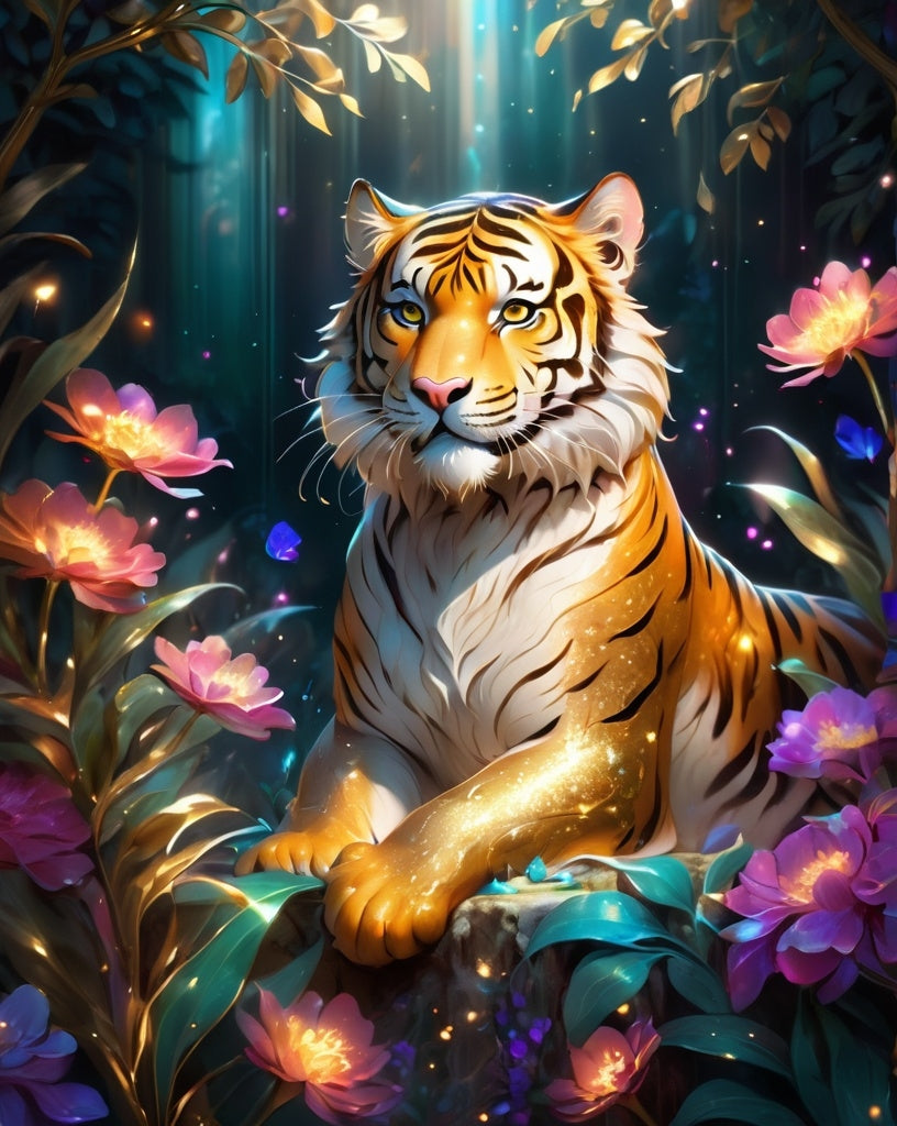 Diamond Painting Tiger