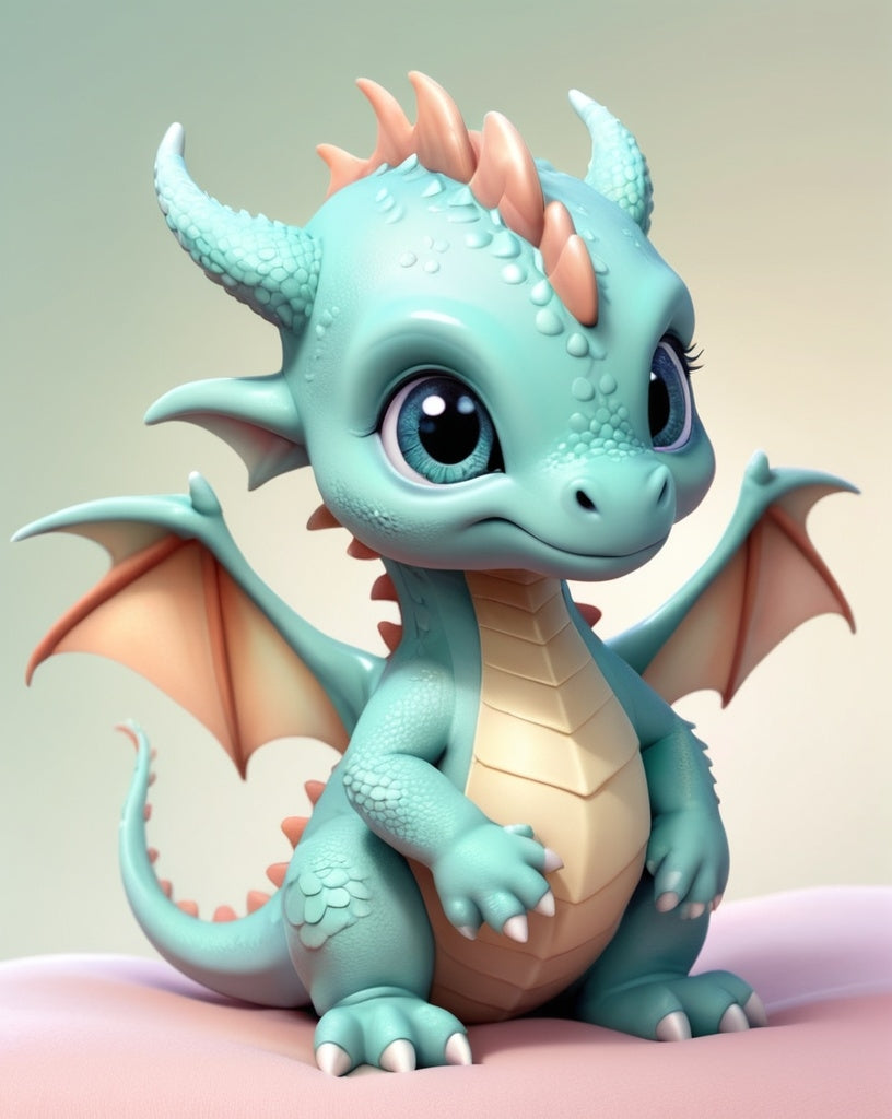 Diamond Painting Baby Dragon