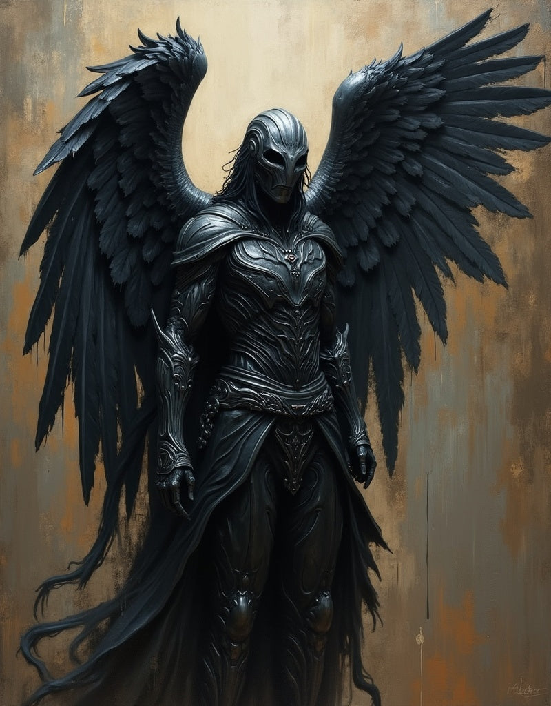 Diamond Painting Black Angel