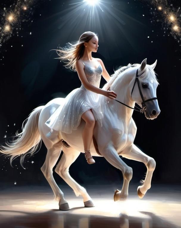 Diamond Painting Beauty On A Horse