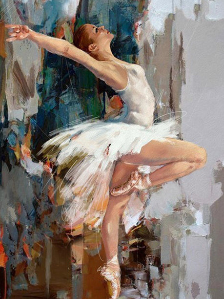 Diamond Painting Ballet Girl