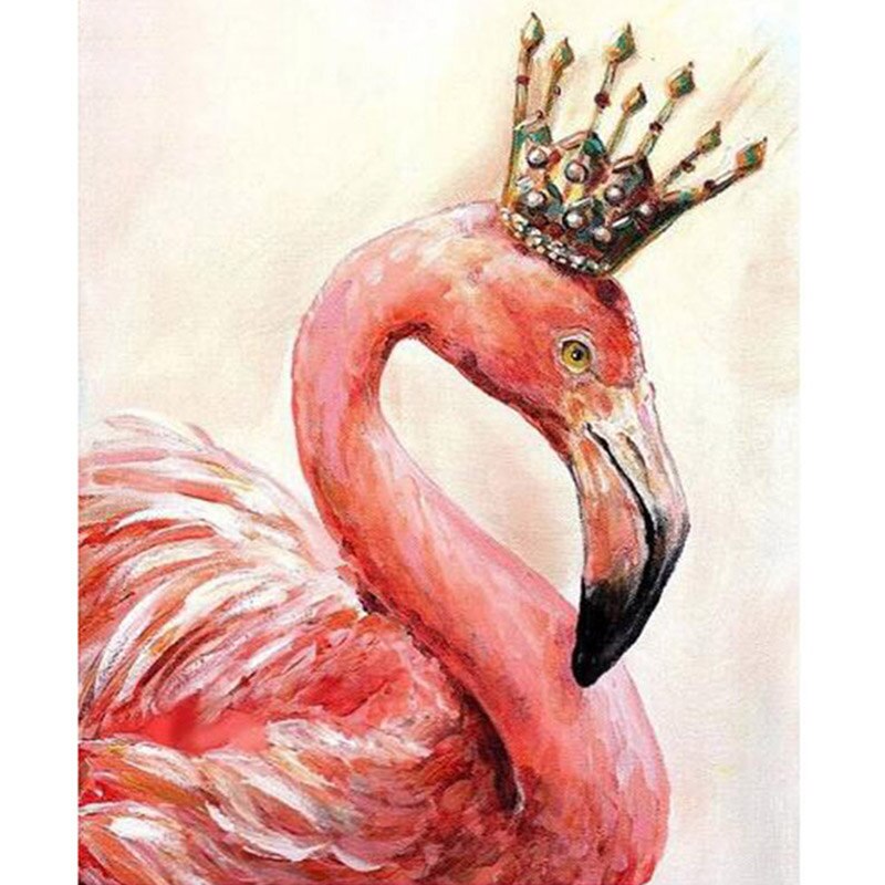 Diamond Painting Flamingo Queen