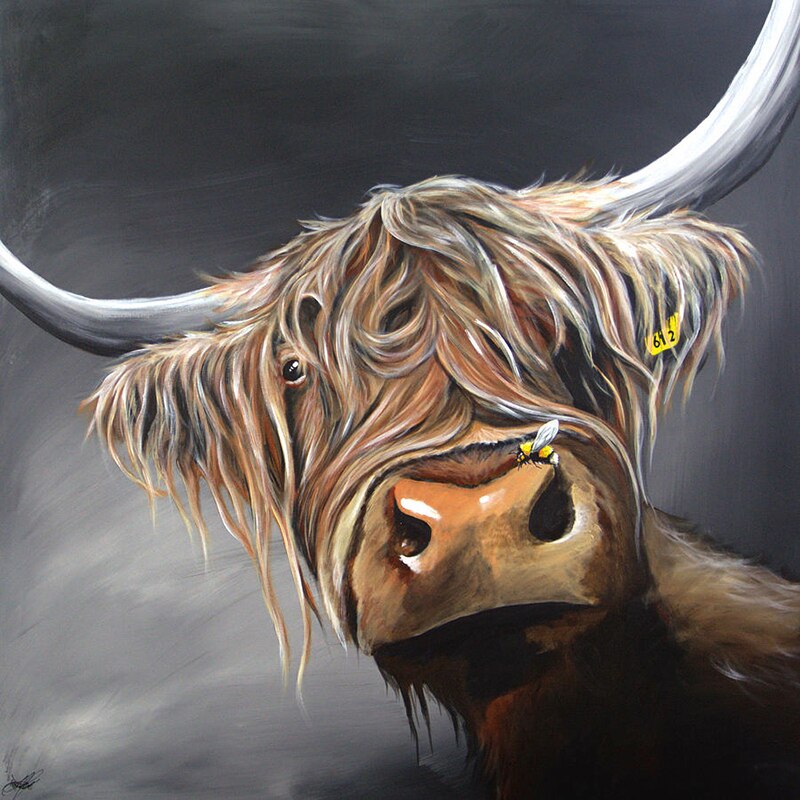 Diamond Painting Highland Cattle